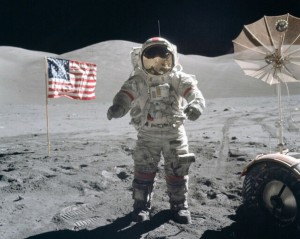  Everybody knows that on July 20, 1969, Neil Armstrong became the first human to walk on the moon. The last man to walk on the moon in December 1972 was Gene Cernan (pictured above) who was Commander of the Apollo 17 mission. America plans to return to the moon in 2024.